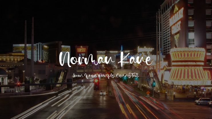 Norman Kane Font