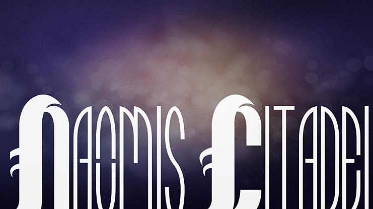 Naomis Citadel Font