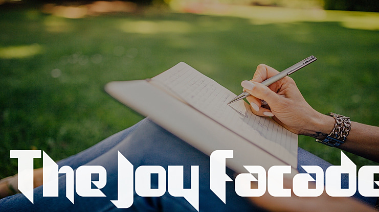 The Joy Facade Font