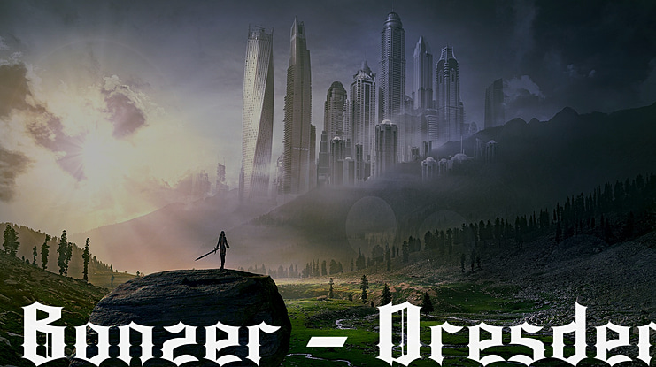 Bonzer - Dresden Font
