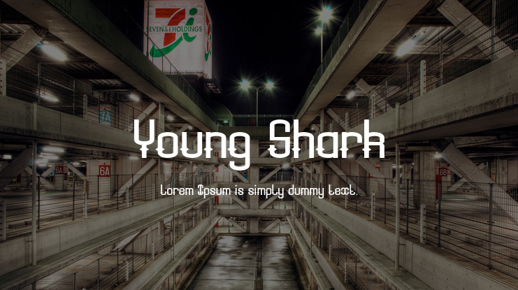 Young Shark Font