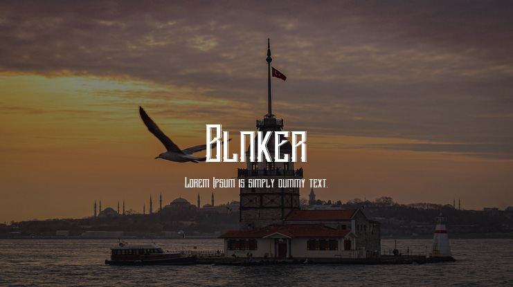 Blnker Font