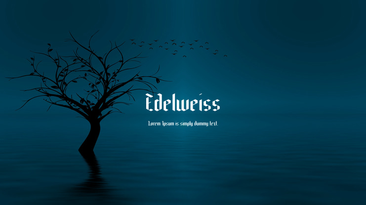 Edelweiss Font