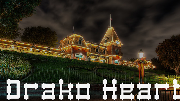 Drako Heart Font Family