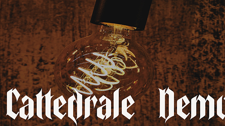 Cattedrale-Demo Font