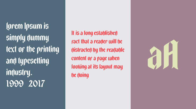 Cattedrale-Demo Font