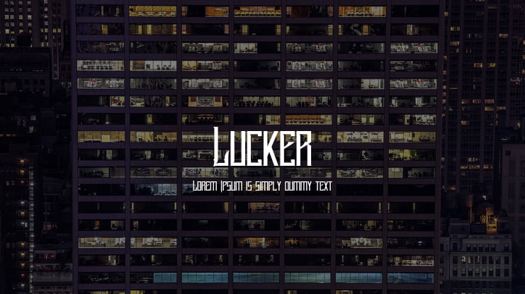 Lucker Font