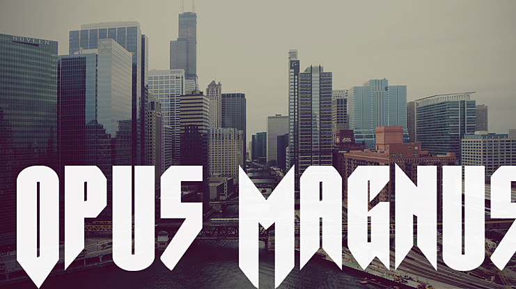Opus Magnus Font Family