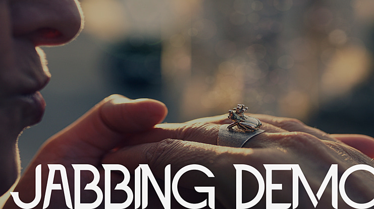 Jabbing Demo Font Family
