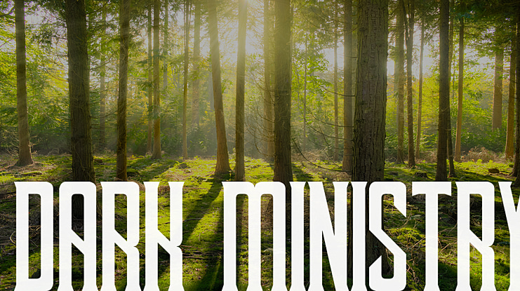 Dark Ministry Font