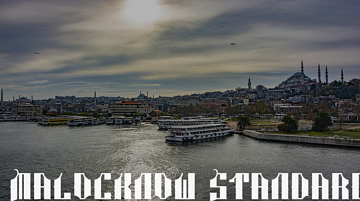 Malocknow Standard Font