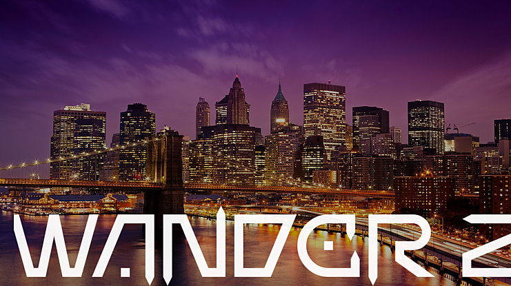 Wander Z Font