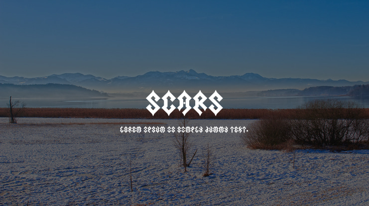 Scars Font