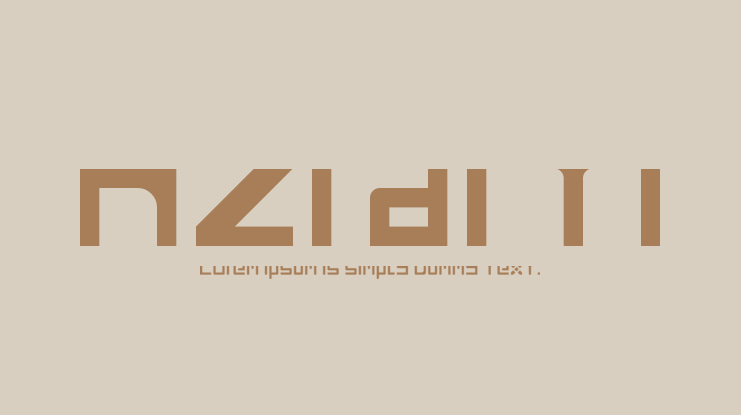 Rzrarti Font