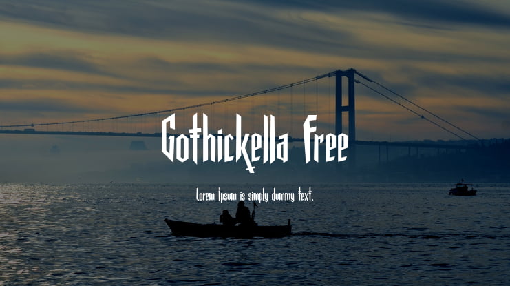 Gothickella Free Font Family