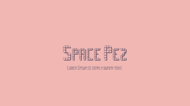 Space Pez Font Family
