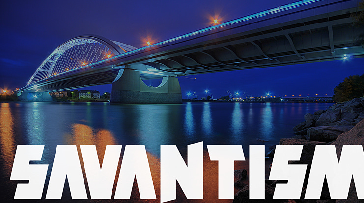 Savantism Font