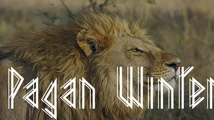 Pagan Winter Font