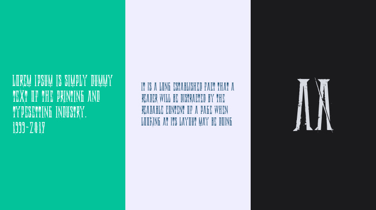 Deadly Black Chain Font Family