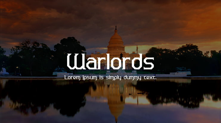 Warlords Font Family