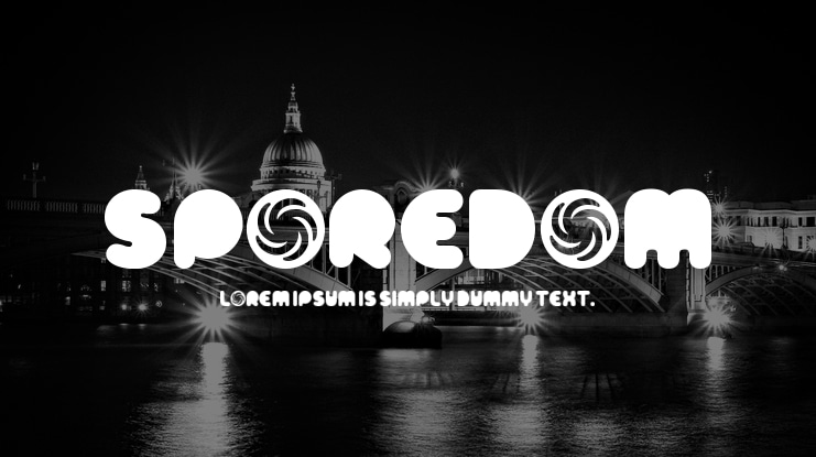 Sporedom Font