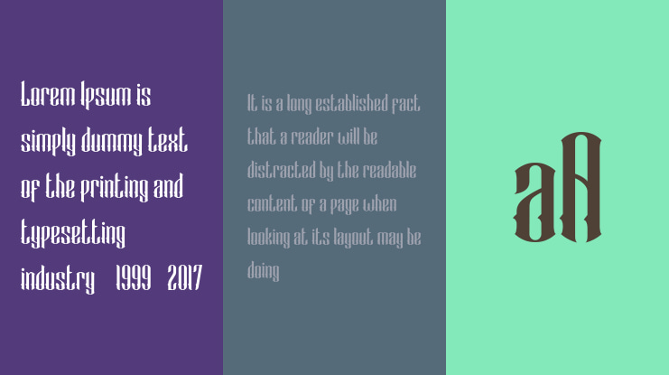 Black Cameo Demo Font