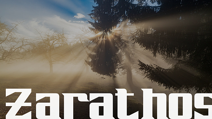 Zarathos Font Family
