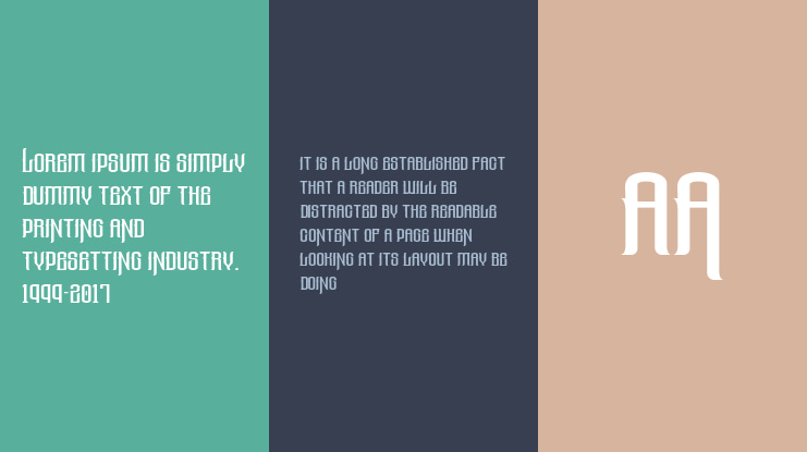 The Lost Canyon Font Family