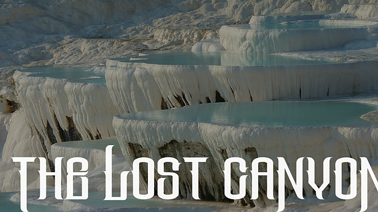 The Lost Canyon Font Family