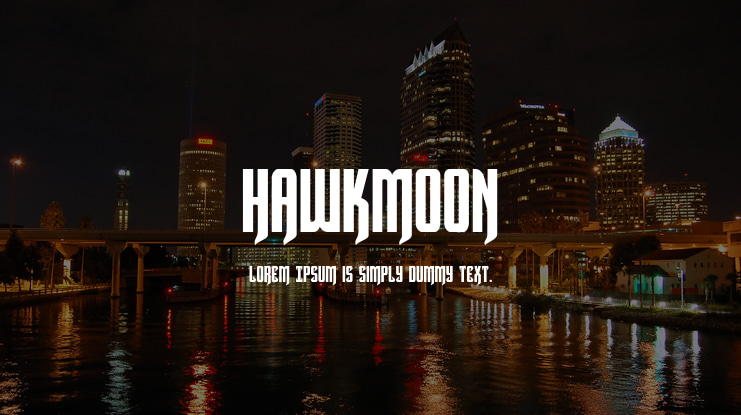 Hawkmoon Font Family