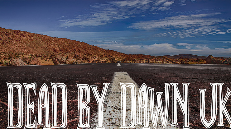 Dead By Dawn UK Font