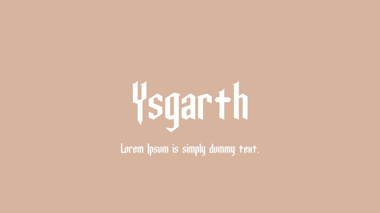 Ysgarth Font