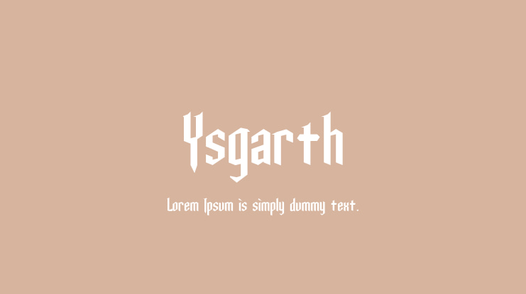 Ysgarth Font