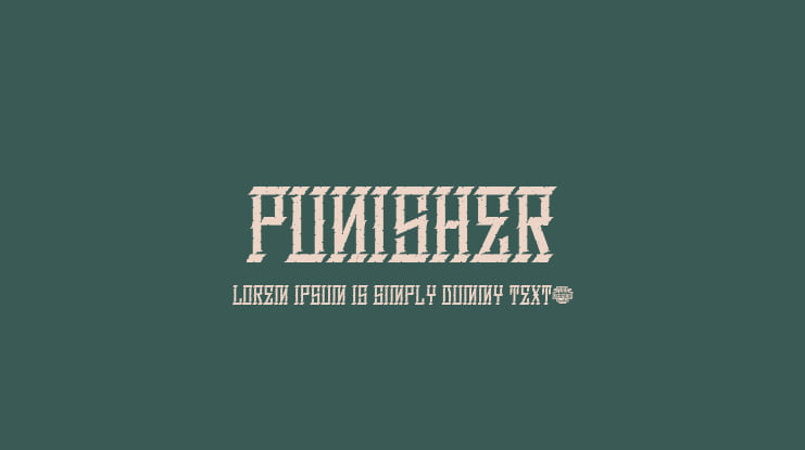 Punisher Font