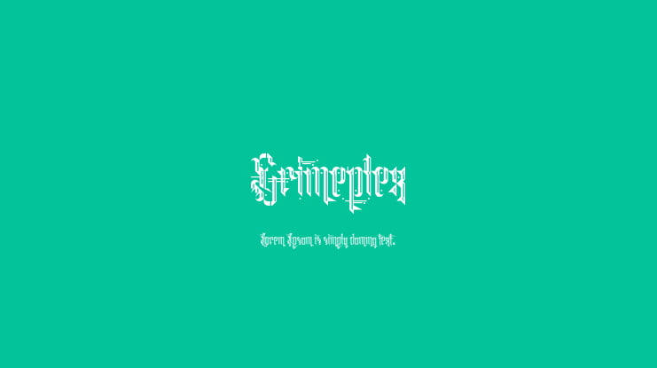 Grimeplex Font