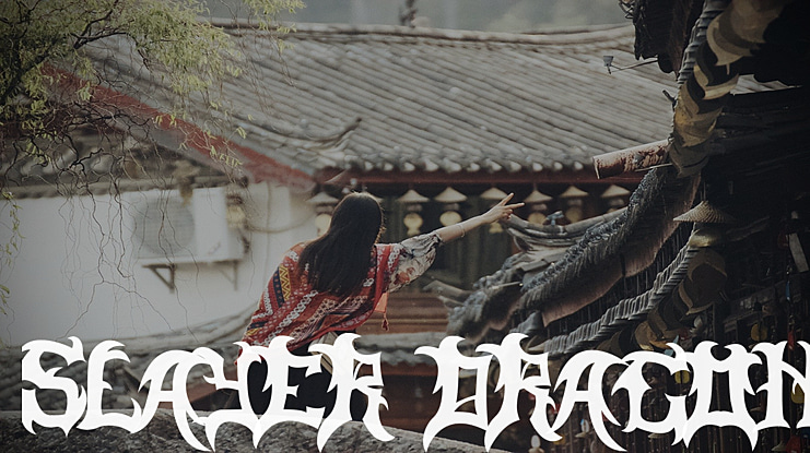 Slayer Dragon Font