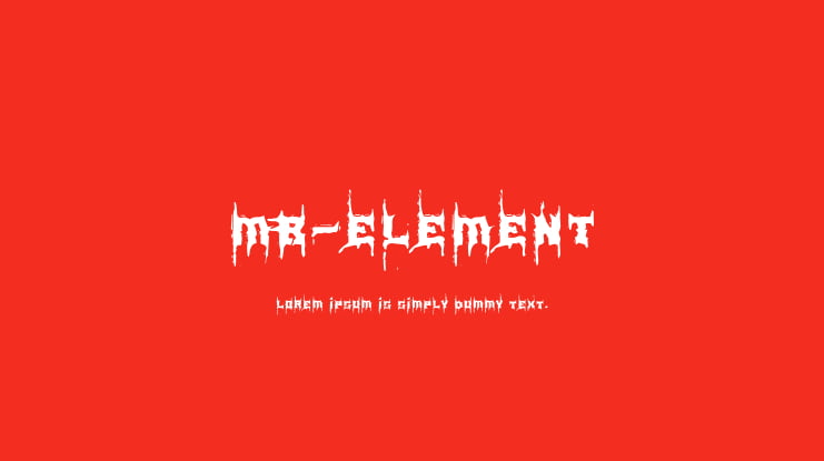 MB-Element Font