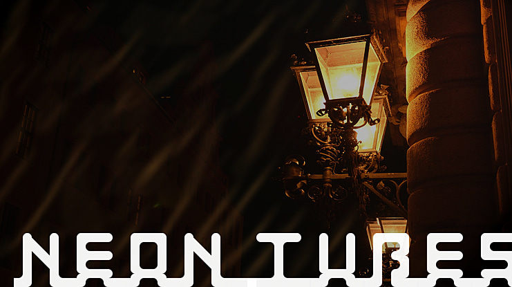 Neon Tubes Font