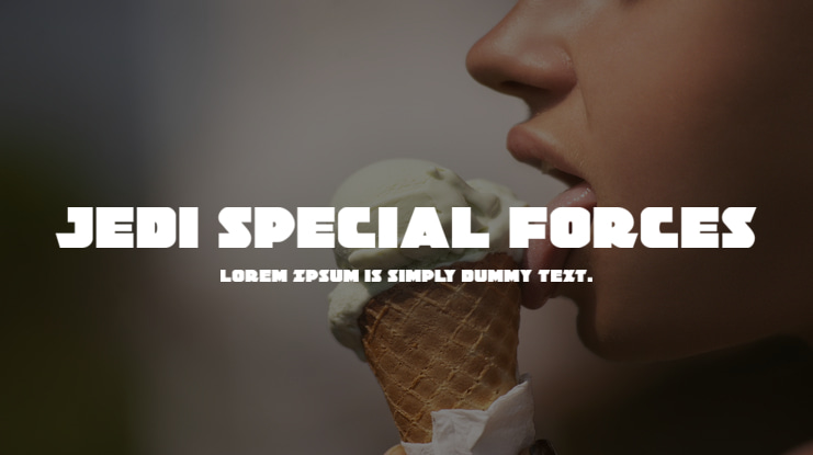 Jedi Special Forces Font Family
