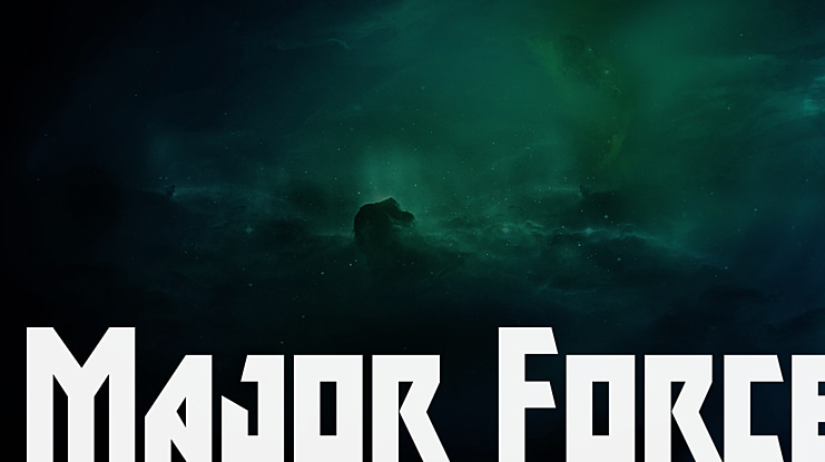 Major Force Font Family