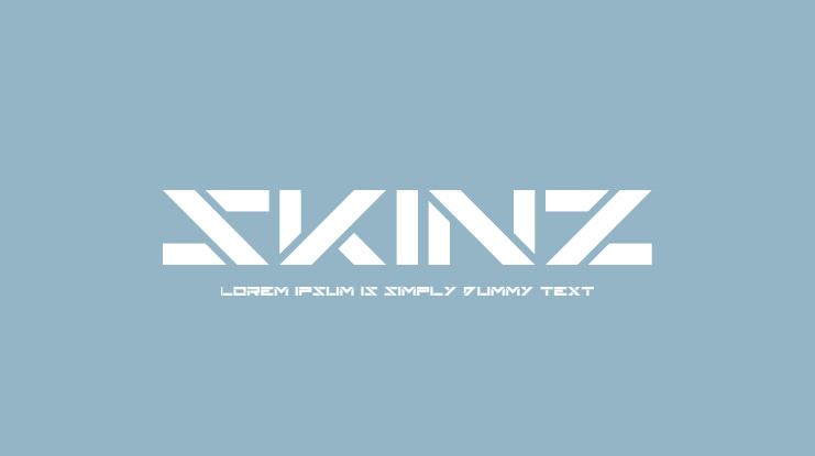 Skinz Font