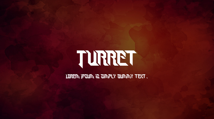 Turret Font