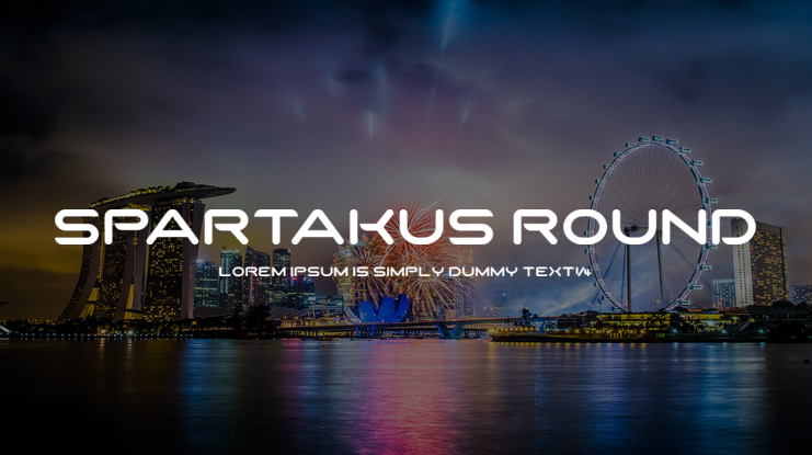 SparTakus Round Font