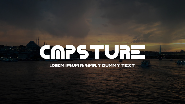 Capsture Font