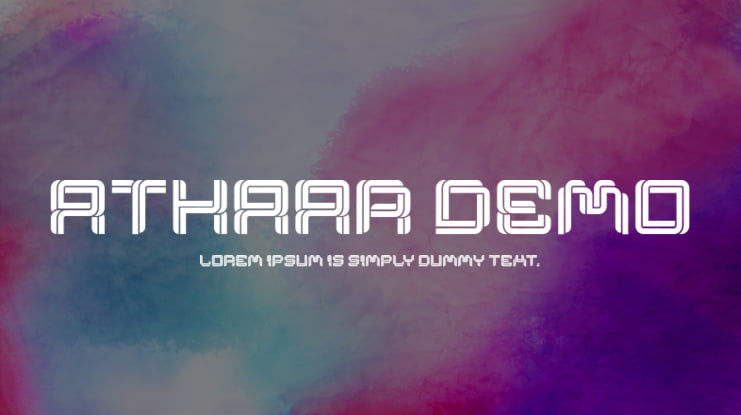 Athaar Demo Font Family