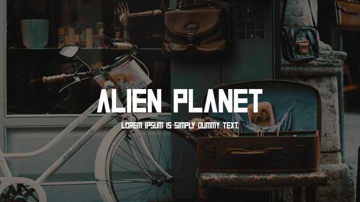 Alien Planet Font