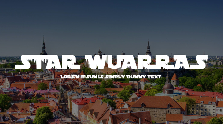 Star Wuarras Font