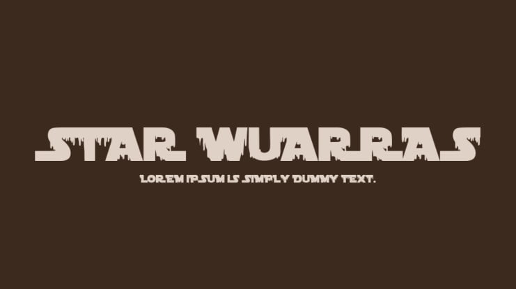 Star Wuarras Font