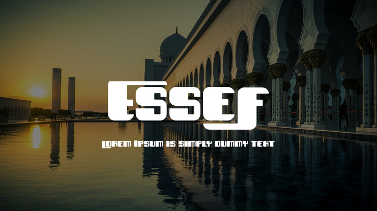 EsseF Font