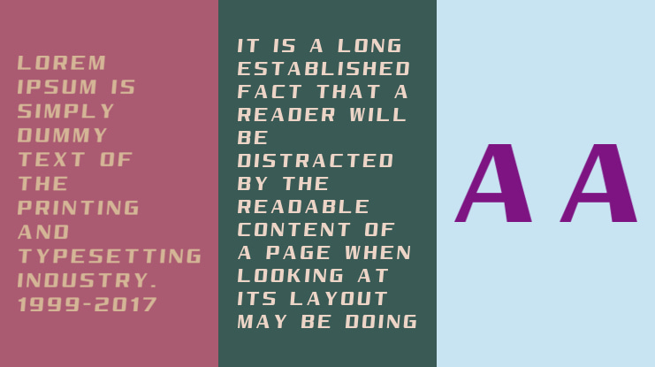 Reality Pursuit NC Font